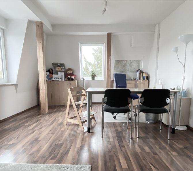 Bild aus einem Raum der Praxis